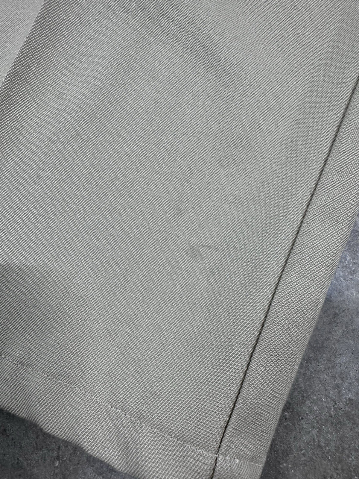 Vintage 1960s 1970s Workwear Slacks Trousers Men 35x30 Tan Sta-Prest Pants NEW