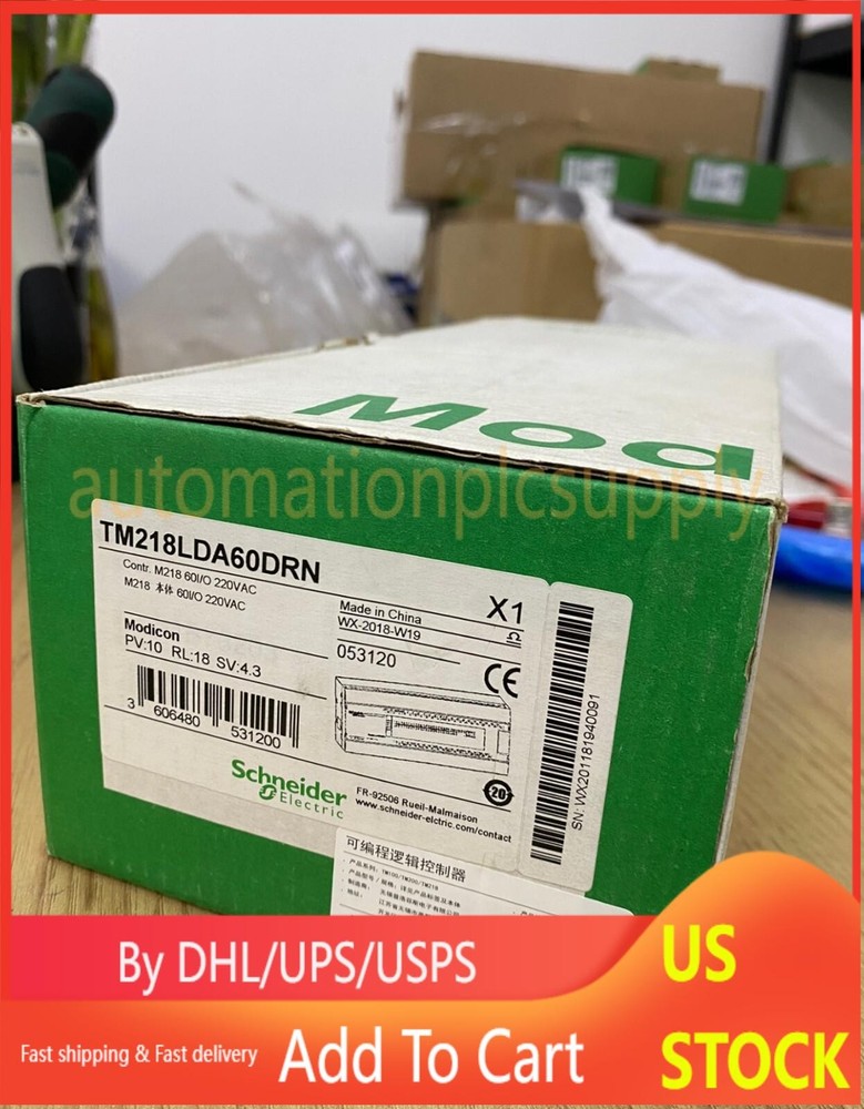 TM218LDA60DRN   programmable module,   US Free TAX