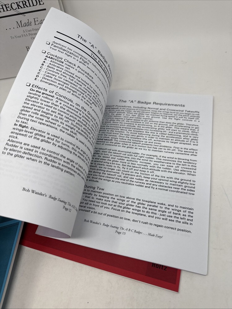 Flight Training Manual for Gliders Mentor Series aeronautical knowledge LOT