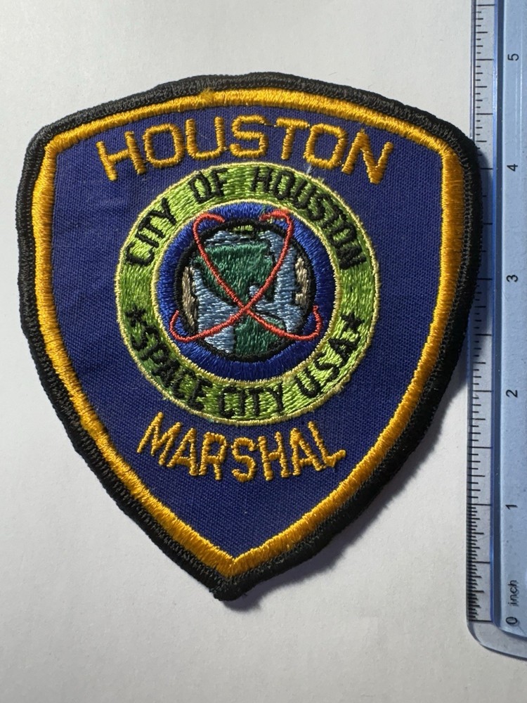 Houston Texas Marshal Patch