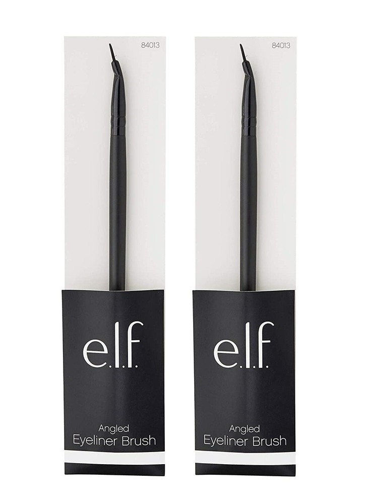 2 PACK e.l.f. Angled Eyeliner Brush