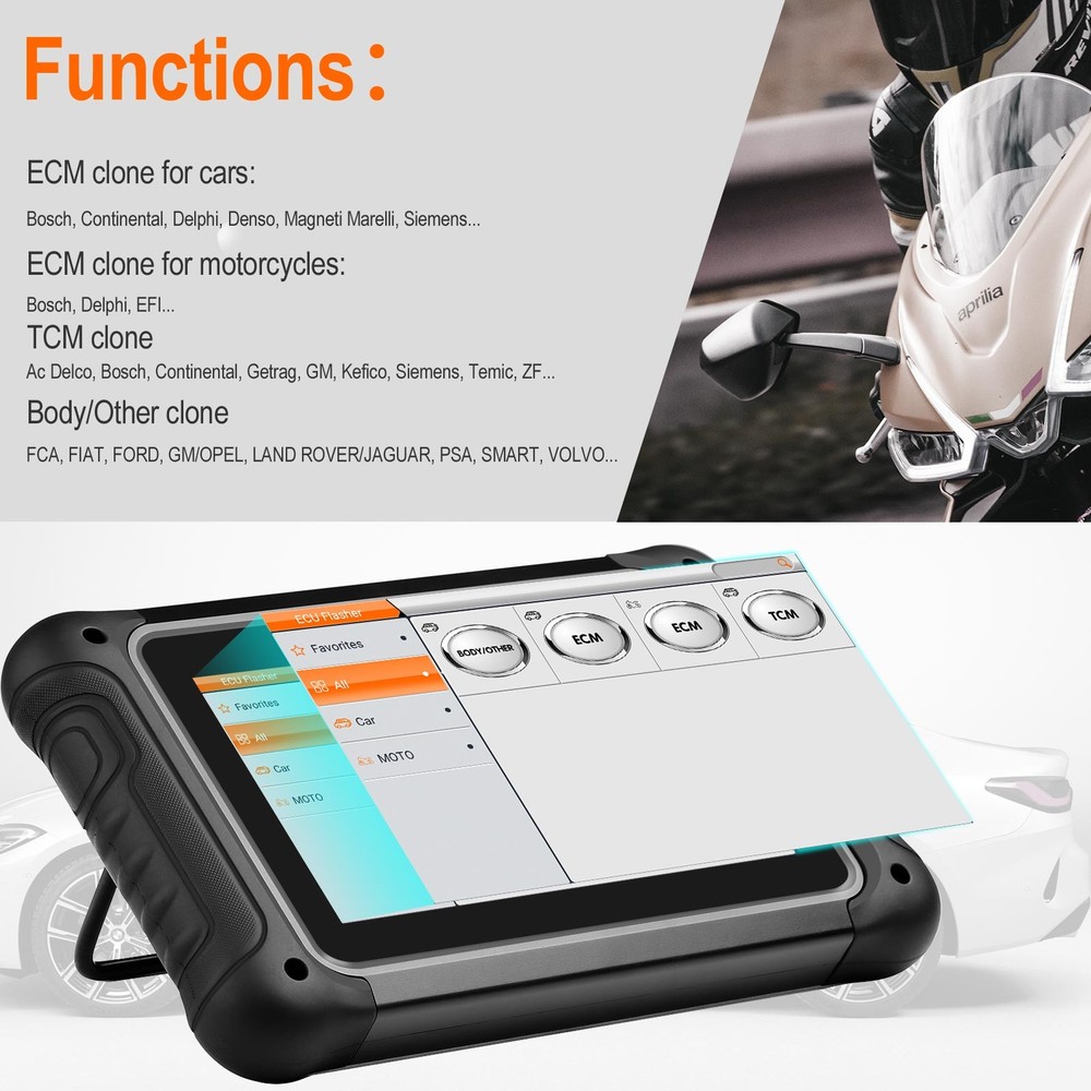 OBDSTAR DC706 Full Version E-CU Clone Tool and P003+ Adapter W/ MP001 Programmer