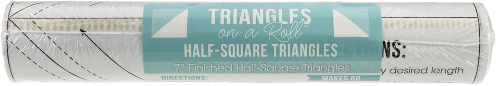 Half-Square Triangles On A Roll  50' 7" Finished Size