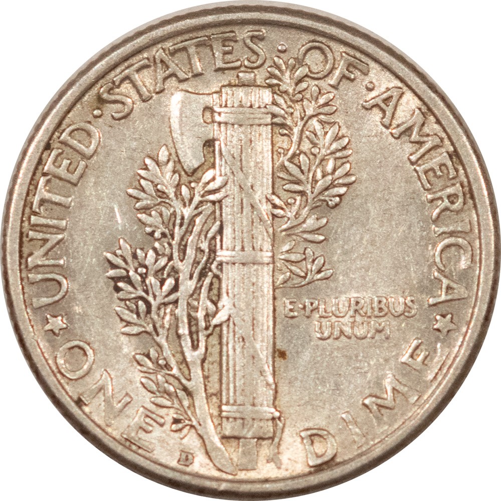 1926-D MERCURY DIME - HIGH GRADE EXAMPLE!