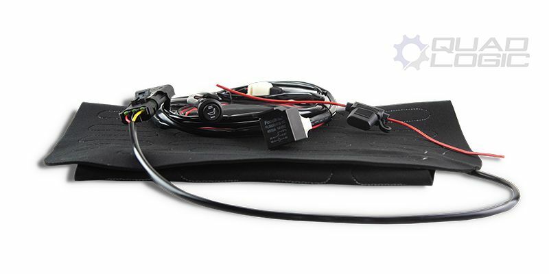 Quad Logic ATV Heated Seat Warmer Pad Kit Universal Yamaha Honda Polaris Can-Am