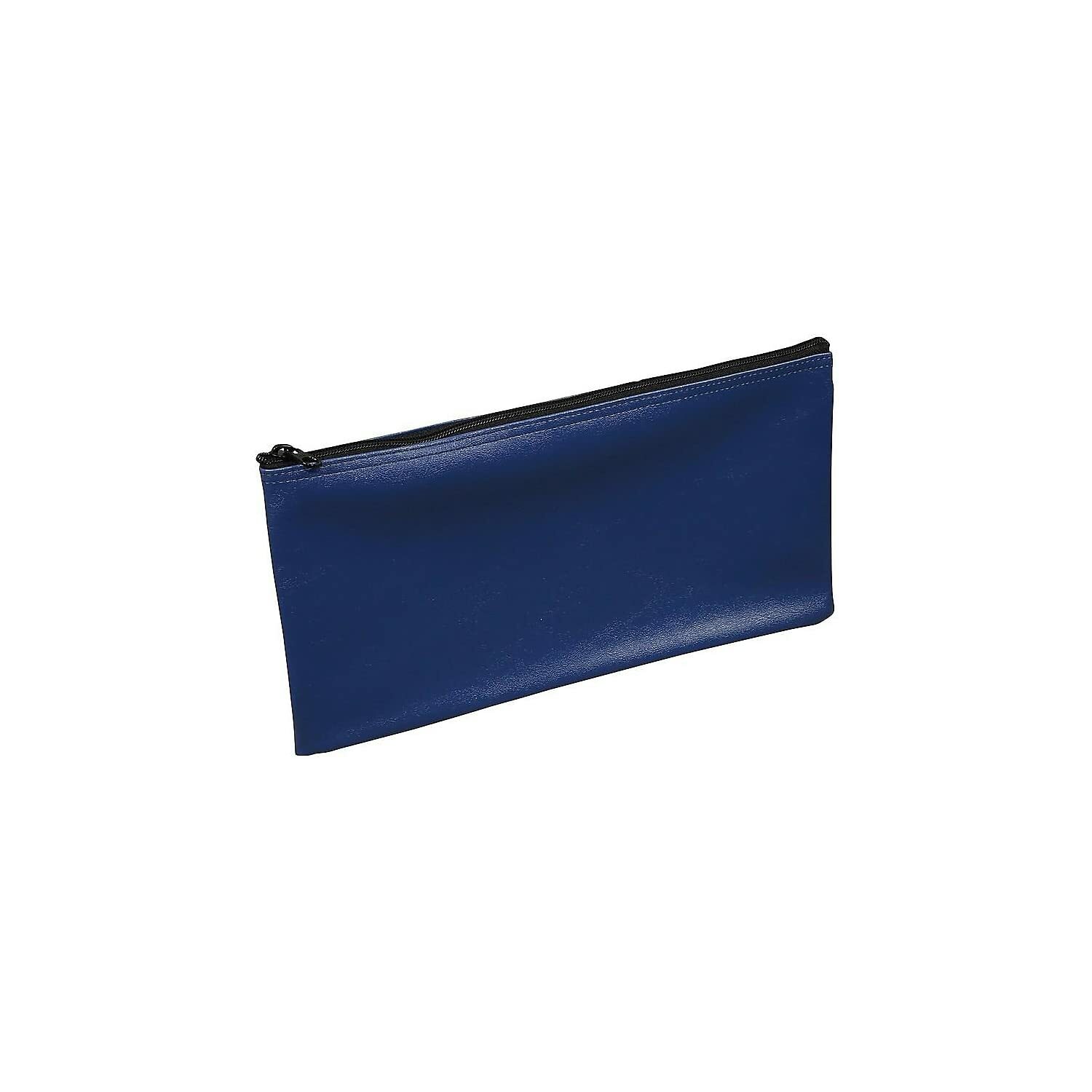 Honeywell 6503 Multipurpose Zipper Bank Deposit Money Bag Blue 11" x 6" 3-Pack