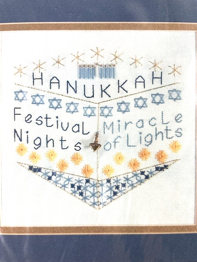 DebBee's Designs Needlepoint PATTERN  Hanukkah Chart Holiday Highlights 2005