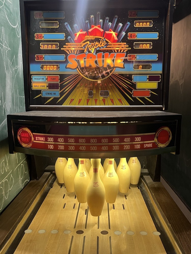 William’s “Triple Strike” Shuffle Bowling Machine 1983
