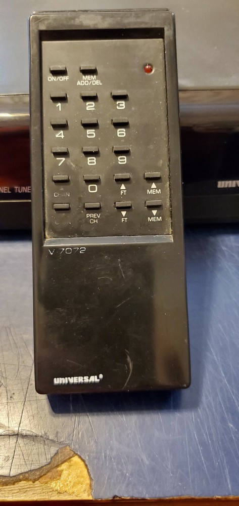 Universal Wireless Remote Control TV/Cable Channel Tuner, Universal Wireless