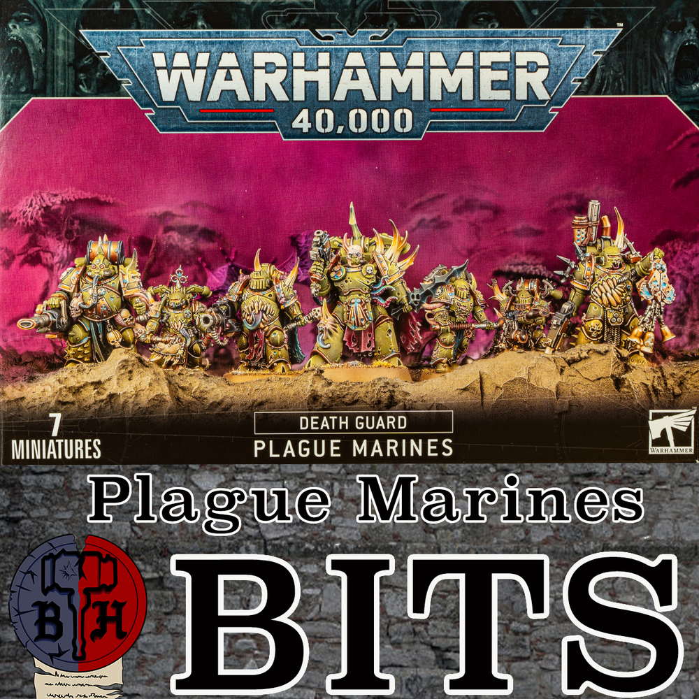 Warhammer 40K Death Guard Plague Marine box set BITS Games Workshop
