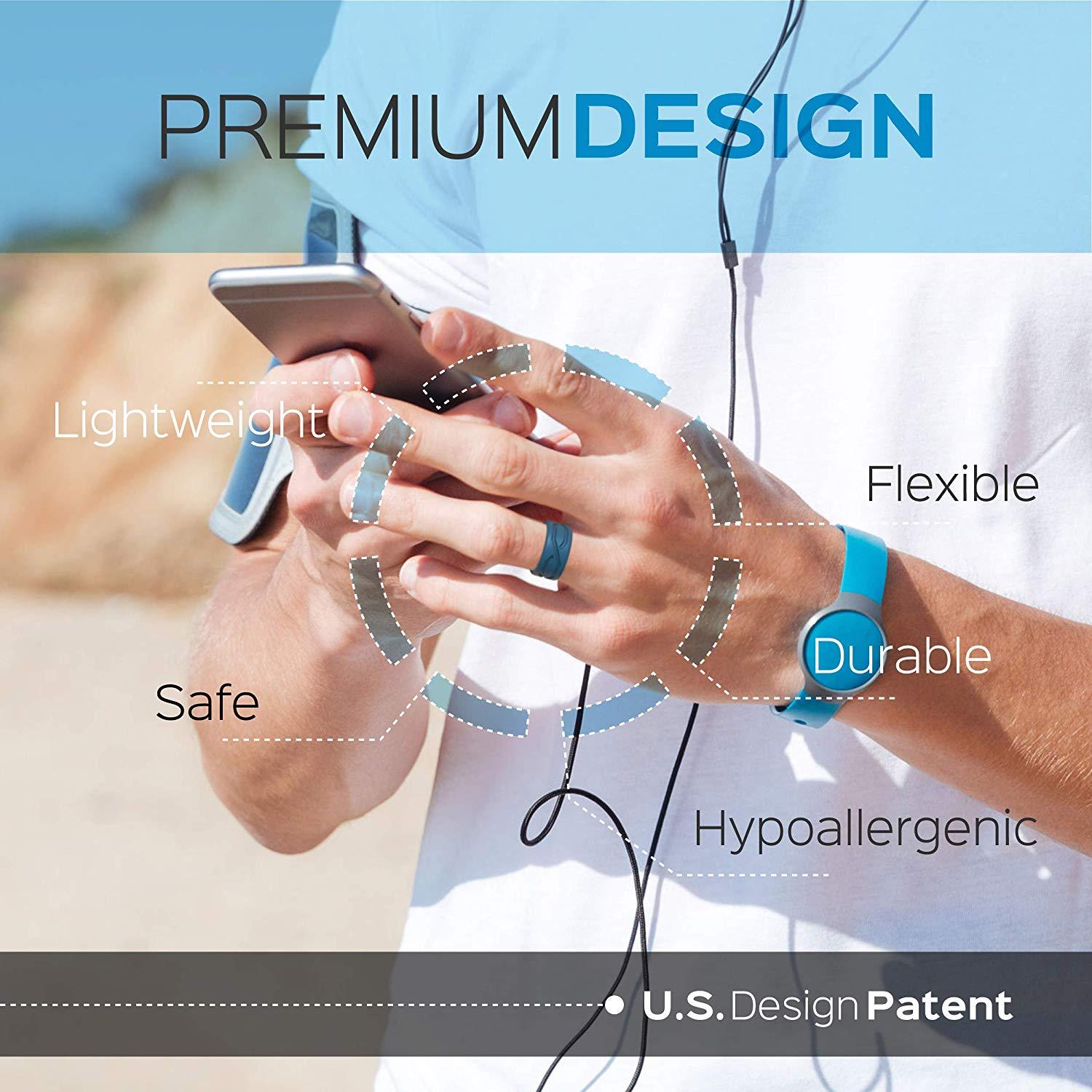 Silicone Rings for Men by RINFIT. 4Love Style. Soft & Comfortable Wedding Band