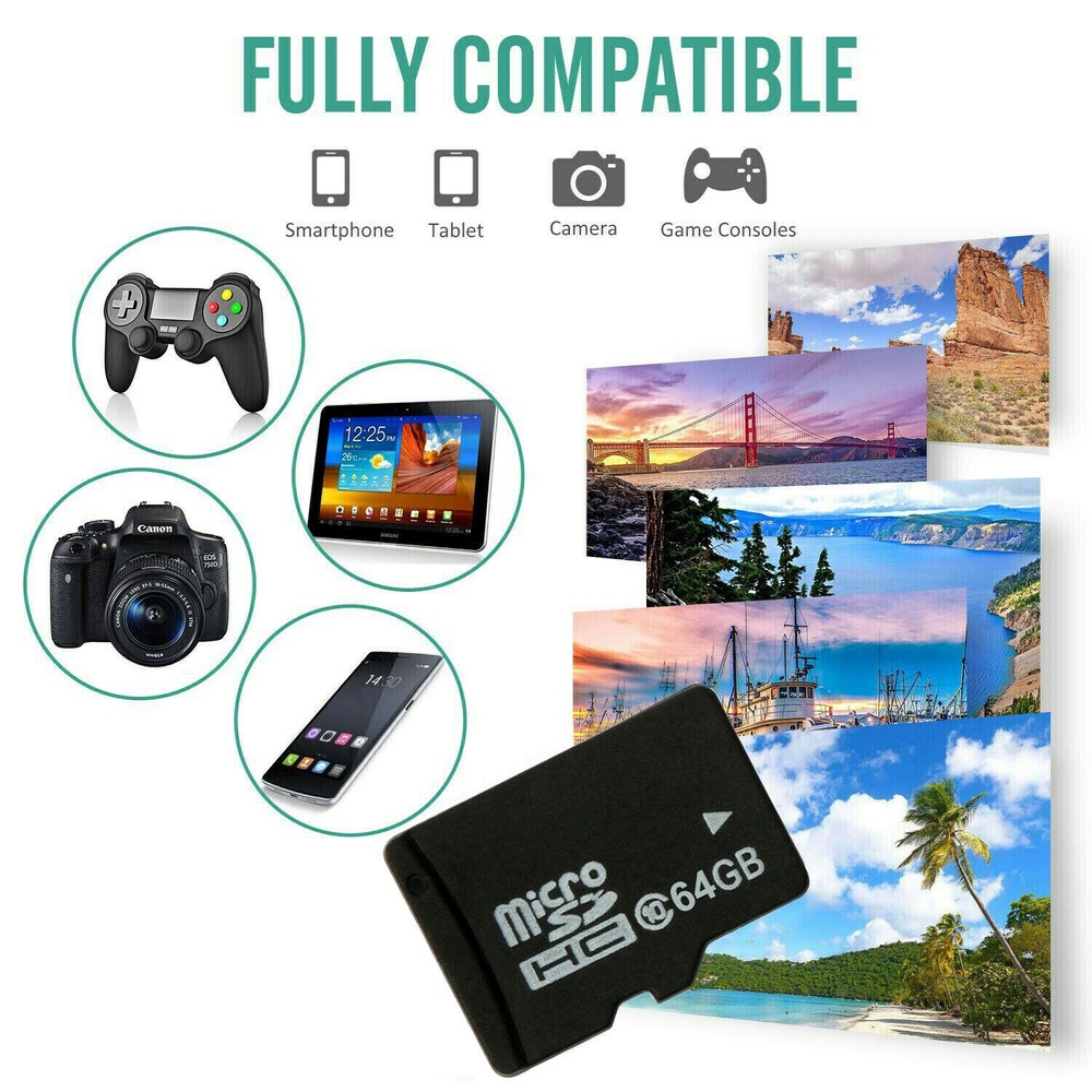 10PCS Micro SD Adapter TransFlash TF To SD SDHC Memory Card Adapter Converter