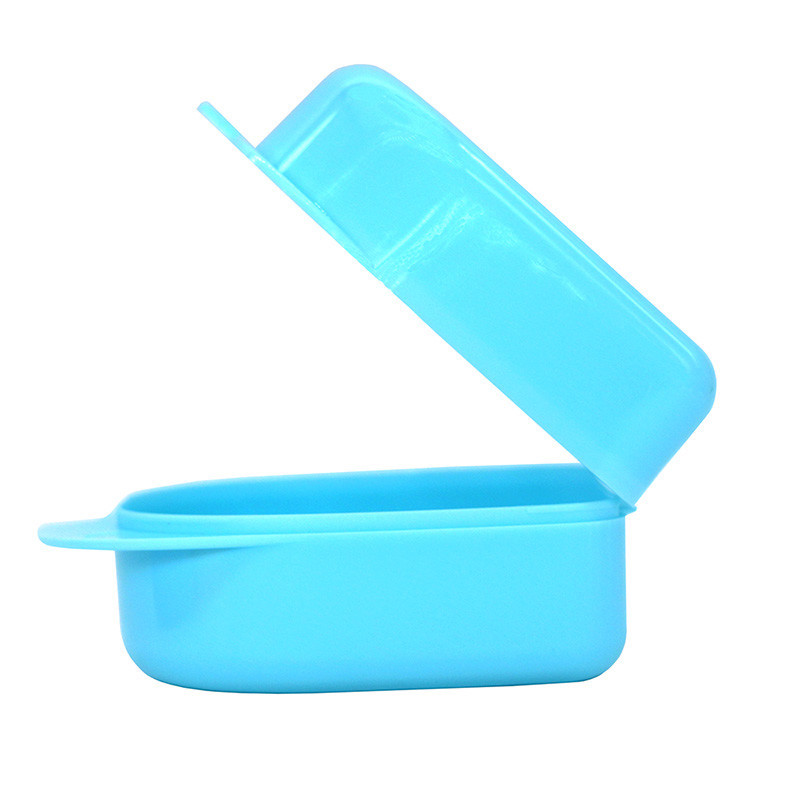 Green Retainer Case - Protective Storage for Mouthguards Dentures Aligners