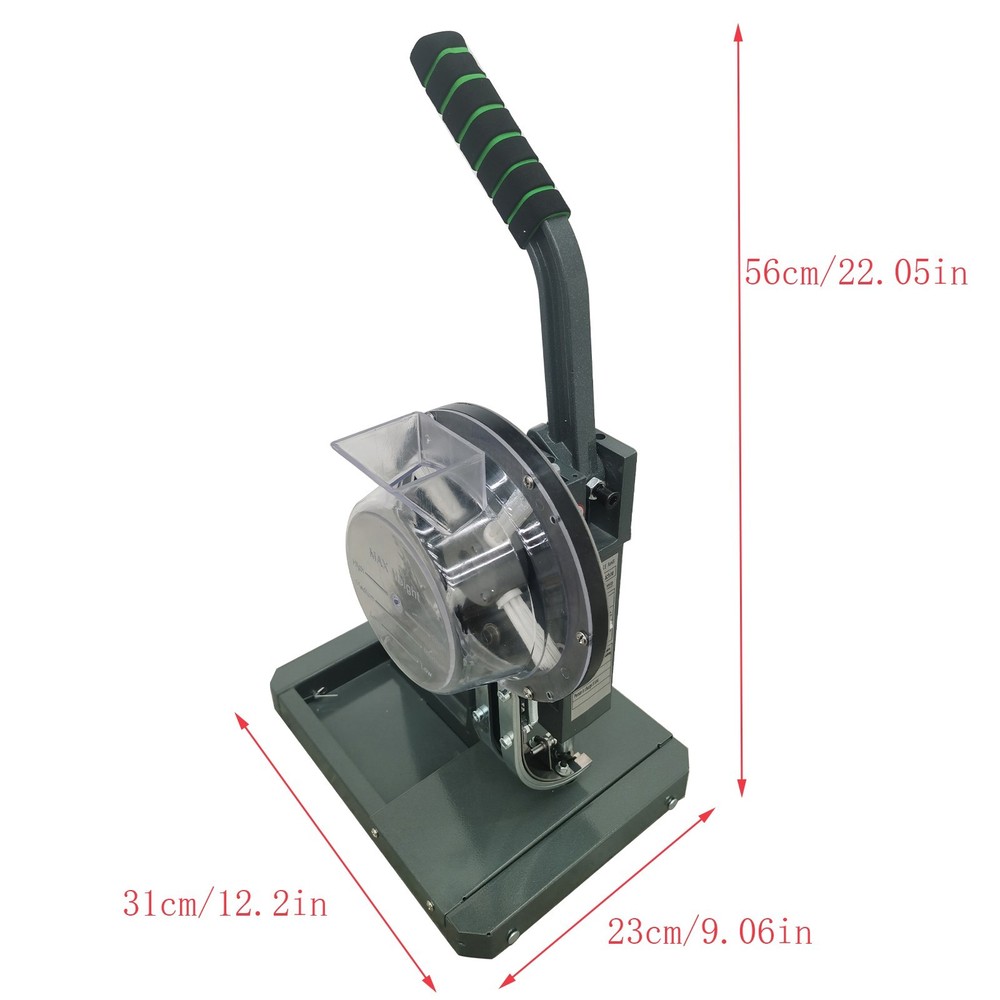 Manual Button Maker Machine 10mm Cloth Maker with 3600Pcs Grommet & Eyelet Set
