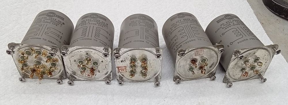 LOT 5 QTY Collins / UTC ???? Audio Transformers