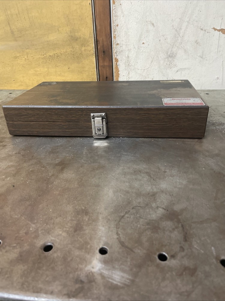 Starrett Webber Croblox 84 Pc Rectangular Gage Block Set
