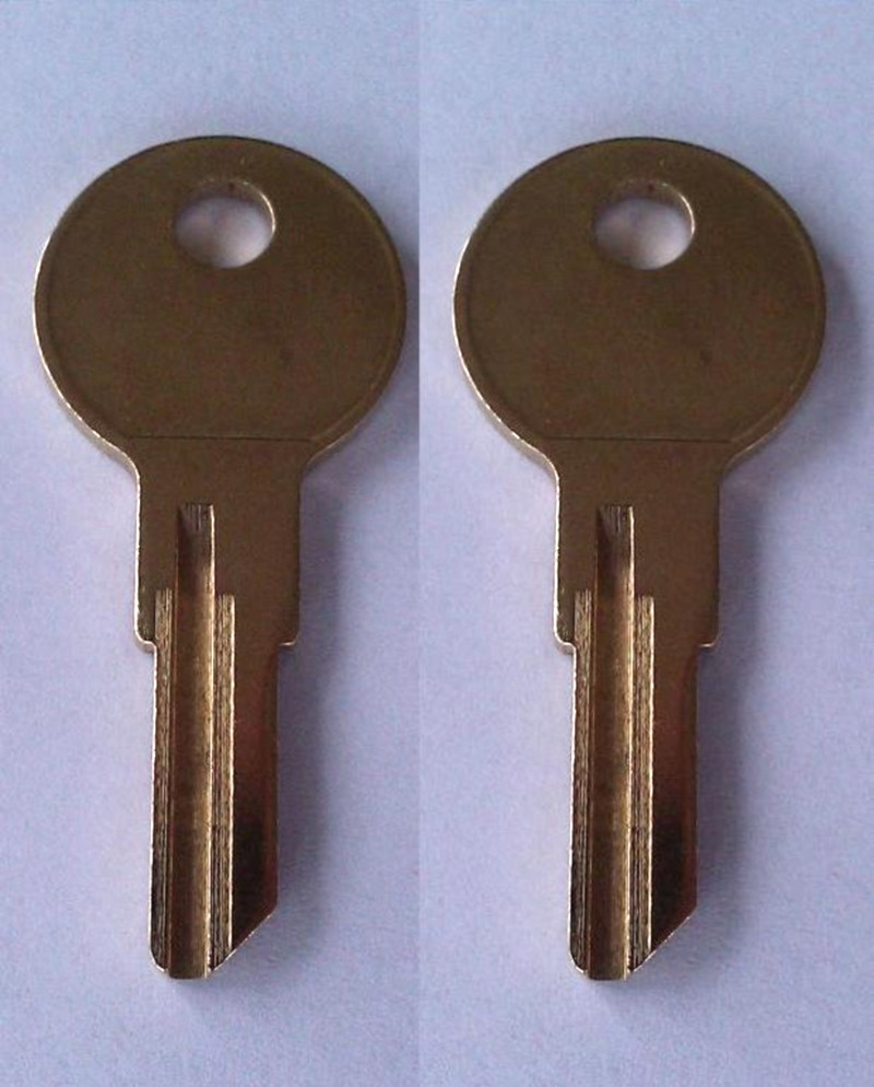 (2) Husky Replacement Pre-Cut keys for Tool Box Cabinets Codes R601-R620