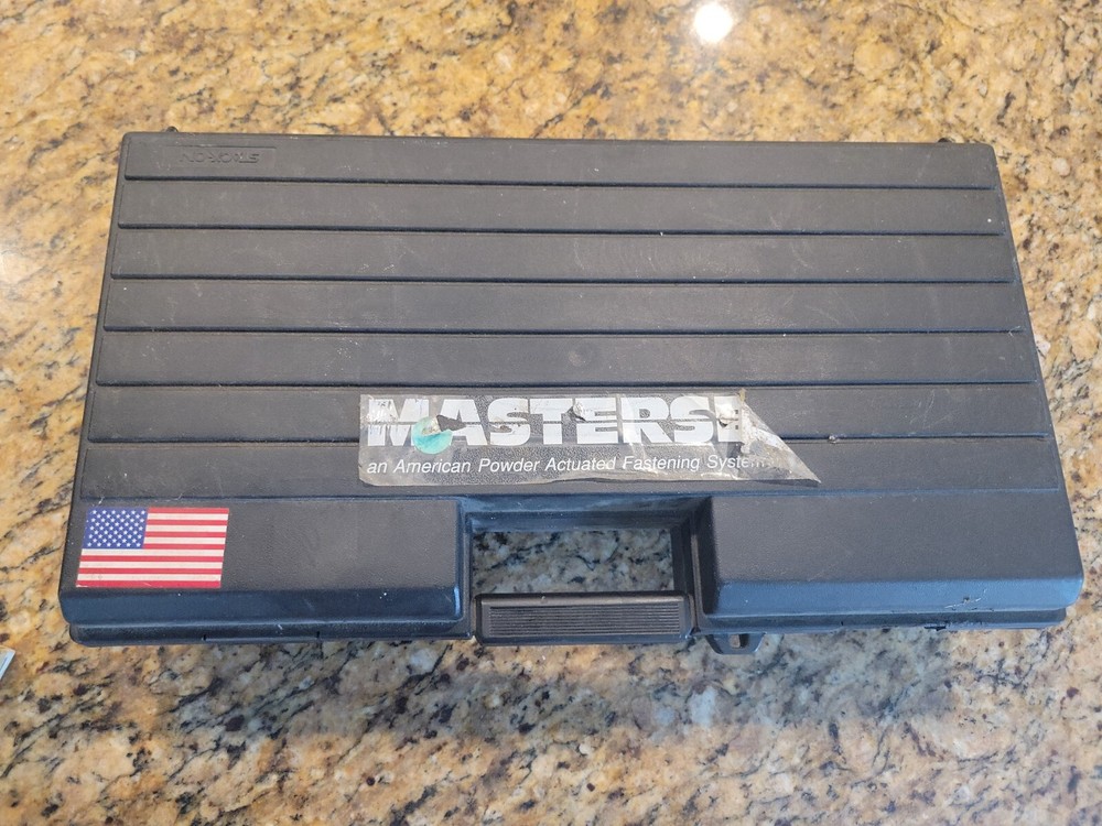 Master Set System 3 - 0.22 Caliber Powder Actuating Tool w Loads Fastener Case