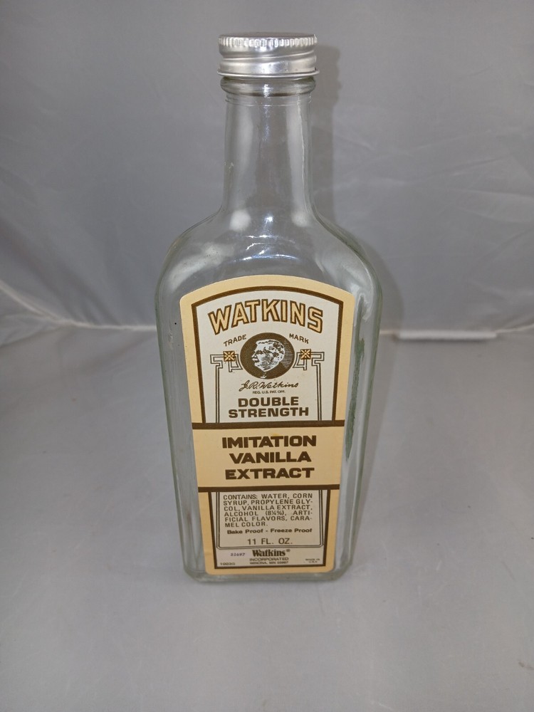 Watkins Double Strength Imitation Vanilla Extract Bottle (2033)