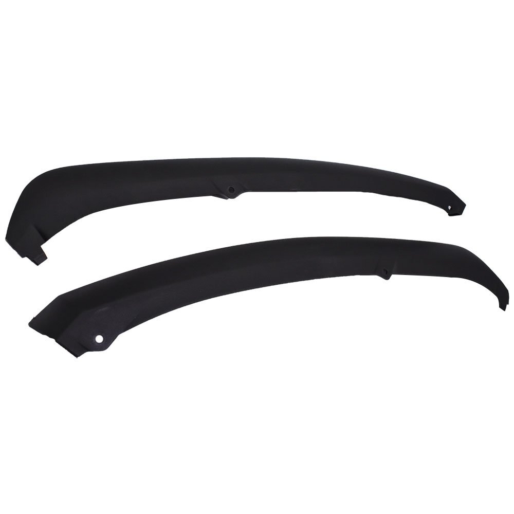 For Ford Focus 2012-2014 Pair Lower Bumper Valence Trim Both Black Plastic