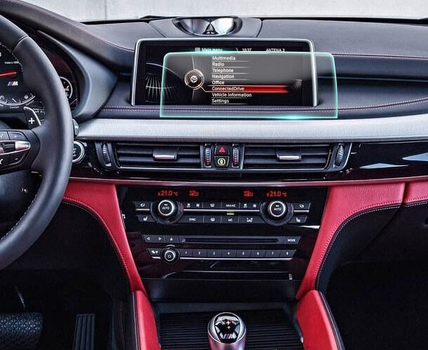 Crystal Clear Screen Protector for 2017 BMW M2 Vehicle Navigation