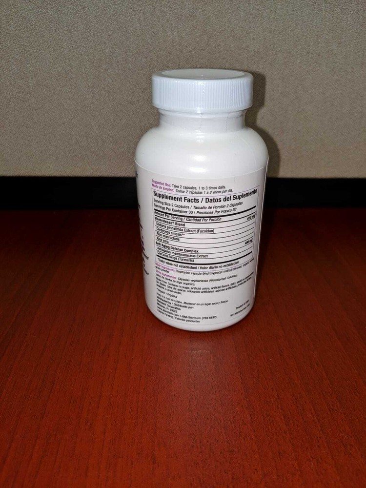 StemRelease3 SRE by StemTech 60 Capsules Advanced Stem Cell Nutrition (2 Pack)
