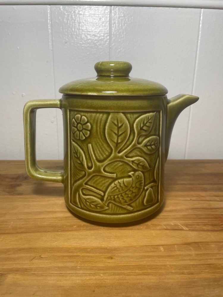 Dark Green Teapot