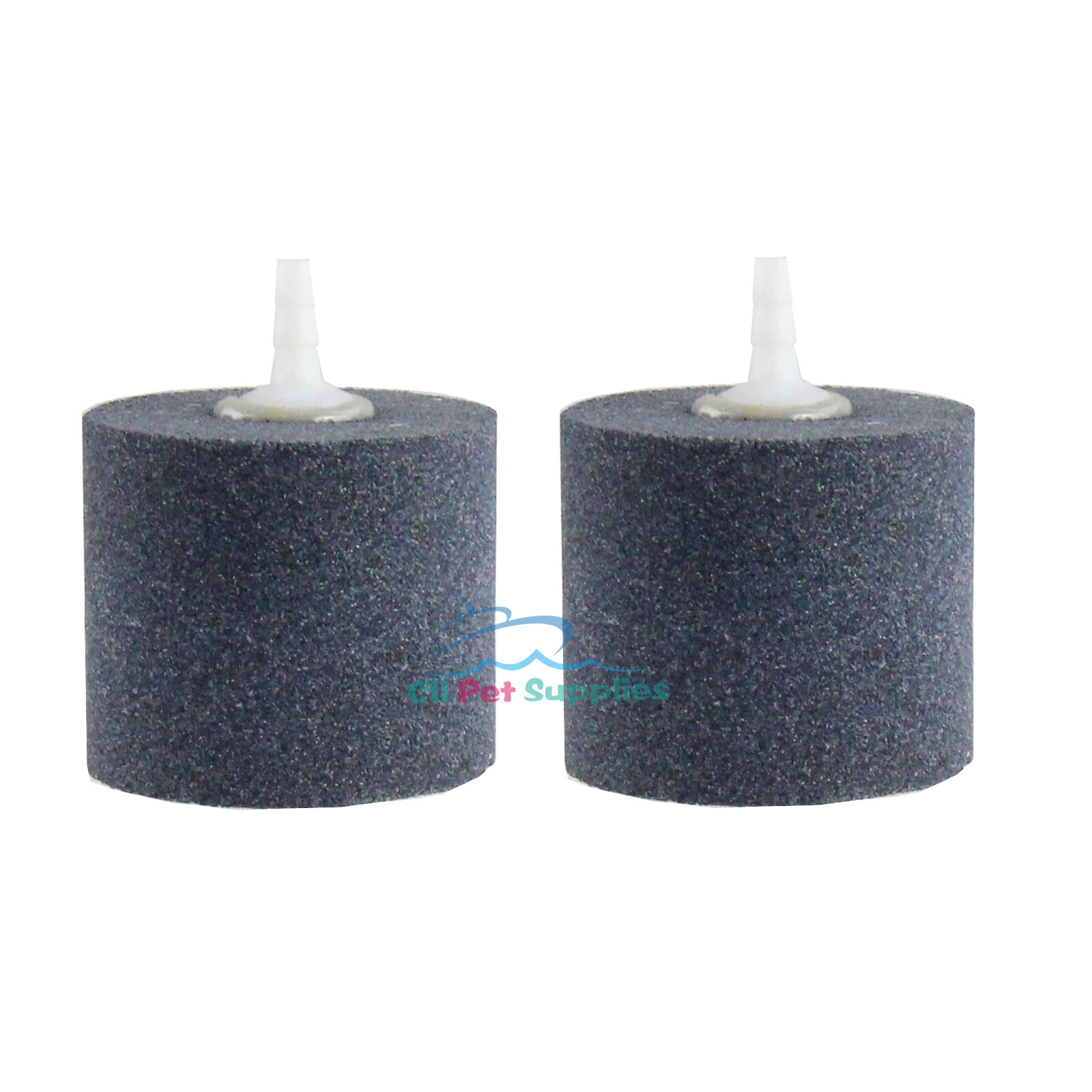 Aquarium Air Stones 2"x2" Cylinder  Fish Tank Bubbler for Hydroponics 2PCS