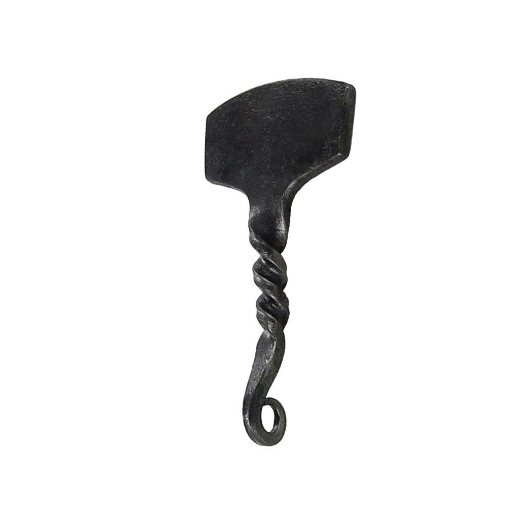 Norse Mythology Inspired Hand Forged Iron Thor Mjolnir Mjöllnir Hammer Pendant