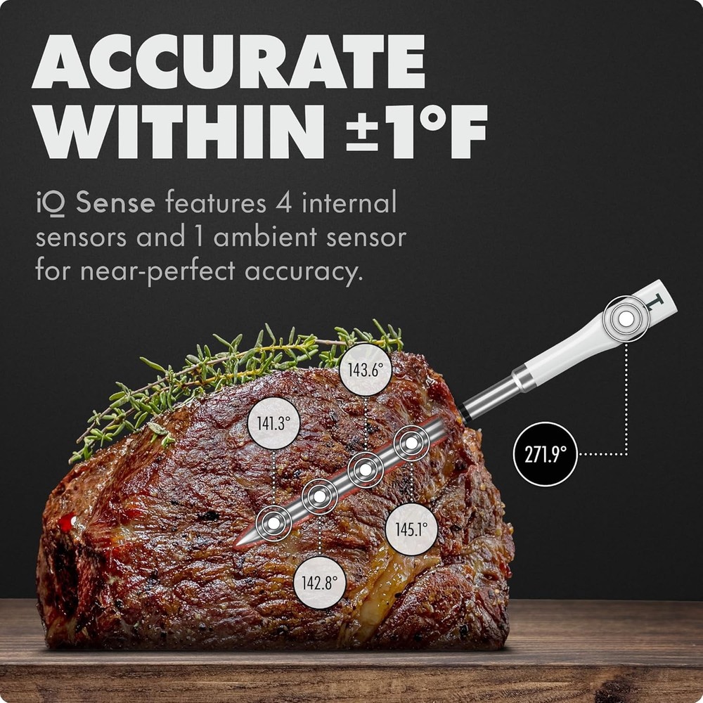 CHEF iQ Wireless Meat Thermometer 4 Probes