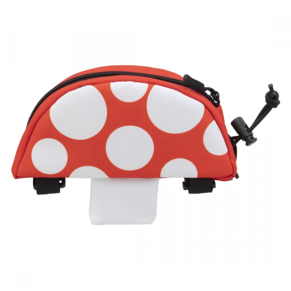 Mushroom Frame Bag - Durable PU-Coated 600D Polyester, Hook and Loop Mount,