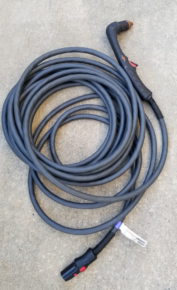 Genuine HYPERTHERM POWERMAX 125 Amp 85 Degree Plasma Torch & 50' Hose - 059493