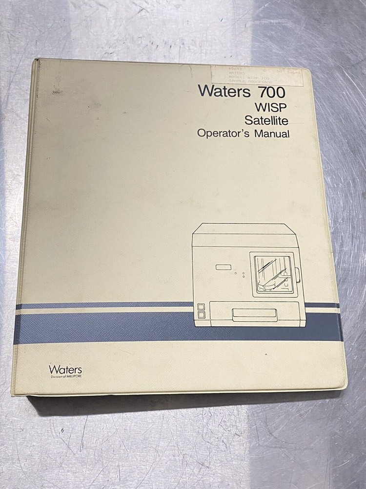 Waters Intelligent Sample Processor WISP 700 - Users Guide / Instructions Manual