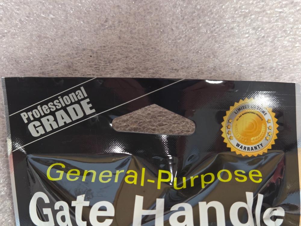 GATE HANDLE - PROFESSIONAL GRADE - D&D TECHNOLOGIES - UPC#73649401839