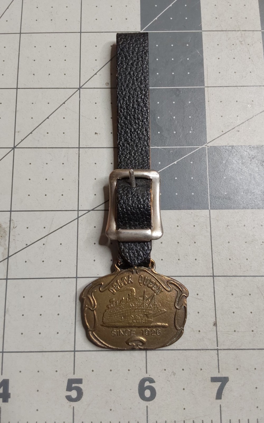 Since 1926 Delta Queen Paddleboat Watch Fob