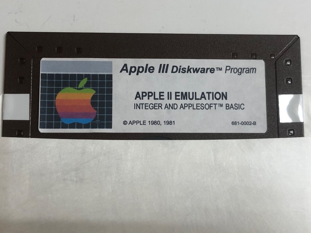System Utilities / Apple II Emulation 2 Sided Disk / Apple III Home Computers