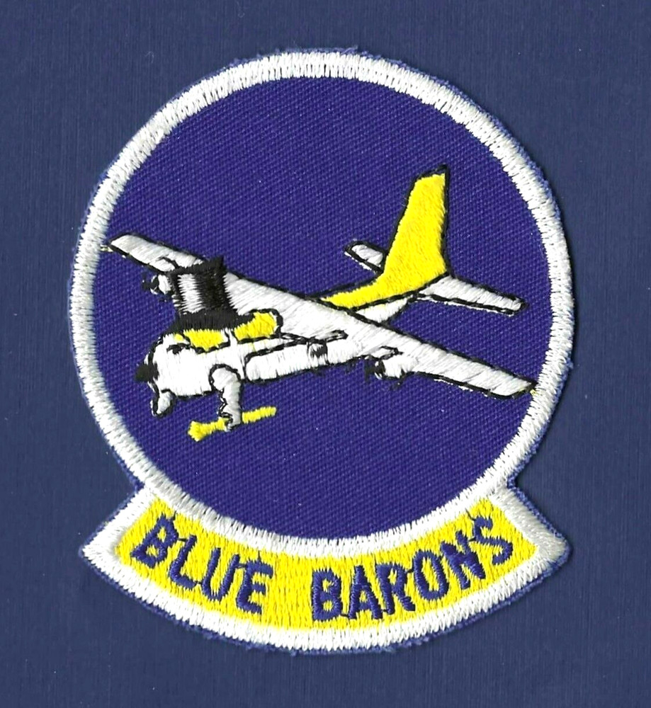 US Air Force Blue Barons 62nd Airlift Squadron Patch