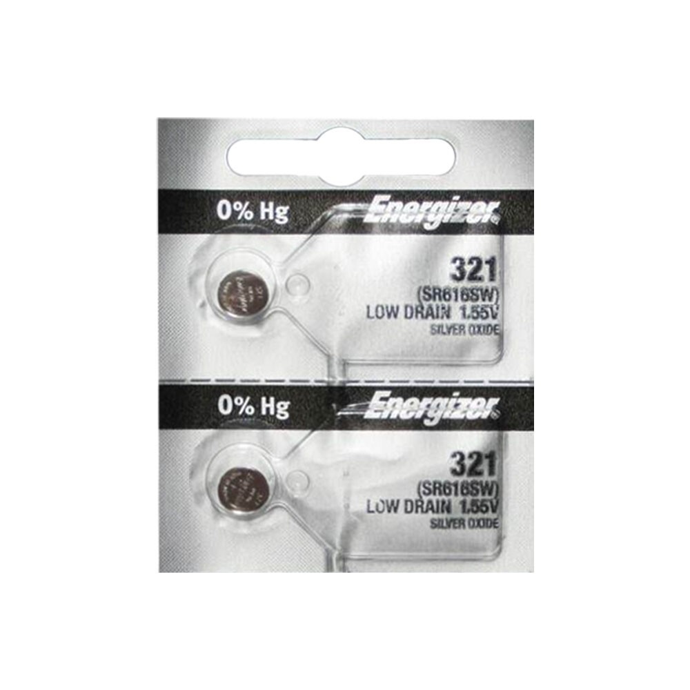 4 Energizer 321 SR616SW 1.55 Volt Button Cell Watch Battery
