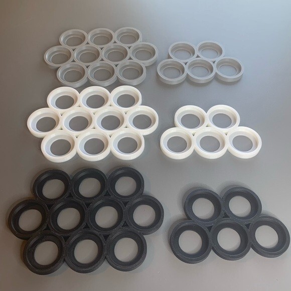 Cloud Movement Trays 25mm Tabletop Games Warhammer 40k various base sizes