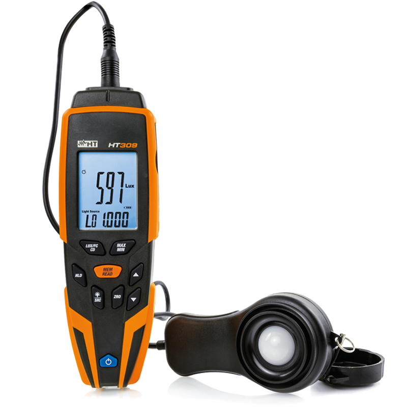 HT Instrument HTA105 Hot Wire Digital Thermo Anemometer Temperature Humidity