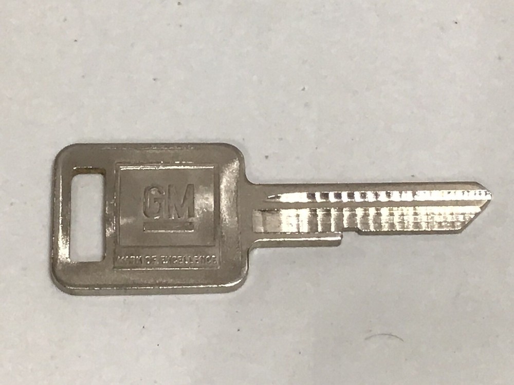 GMLogo OEM IGNITION "E" Key Blank Uncut