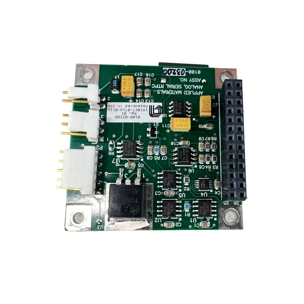 AMAT APPLIED MATERIALS 0100-03200 ANALOG, SERIAL RTPC ASSY NO
