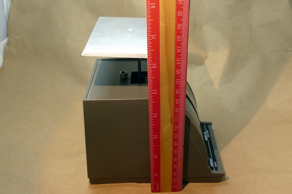 PELOUZE Model X2 Postal Scale~2 LB Capacity~ Gray Trim Kitchen - MINT
