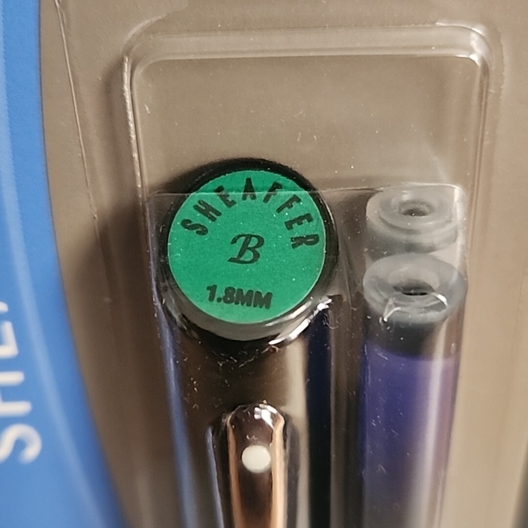 Sheaffer Viewpoint Calligraphy Fountain Pen Blue Black NIB New 73402 Free Ship!