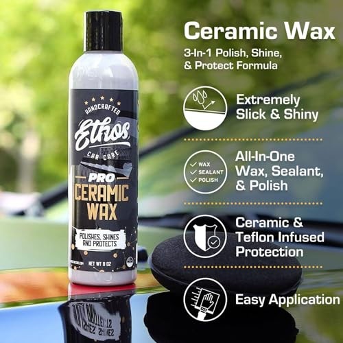 Ethos Ceramic Wax - Aerospace Coating Protection | Ceramic Ceramic Wax 8oz