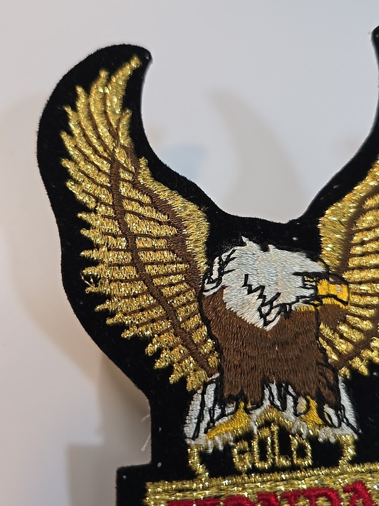 Honda Gold Wing Eagle Iron-On Patch Motorcycle
