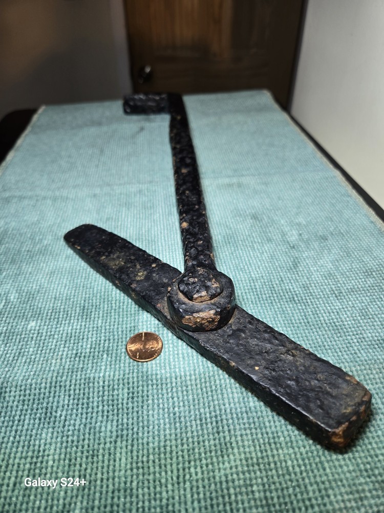 Civil War Era Blacksmith made Log Roller