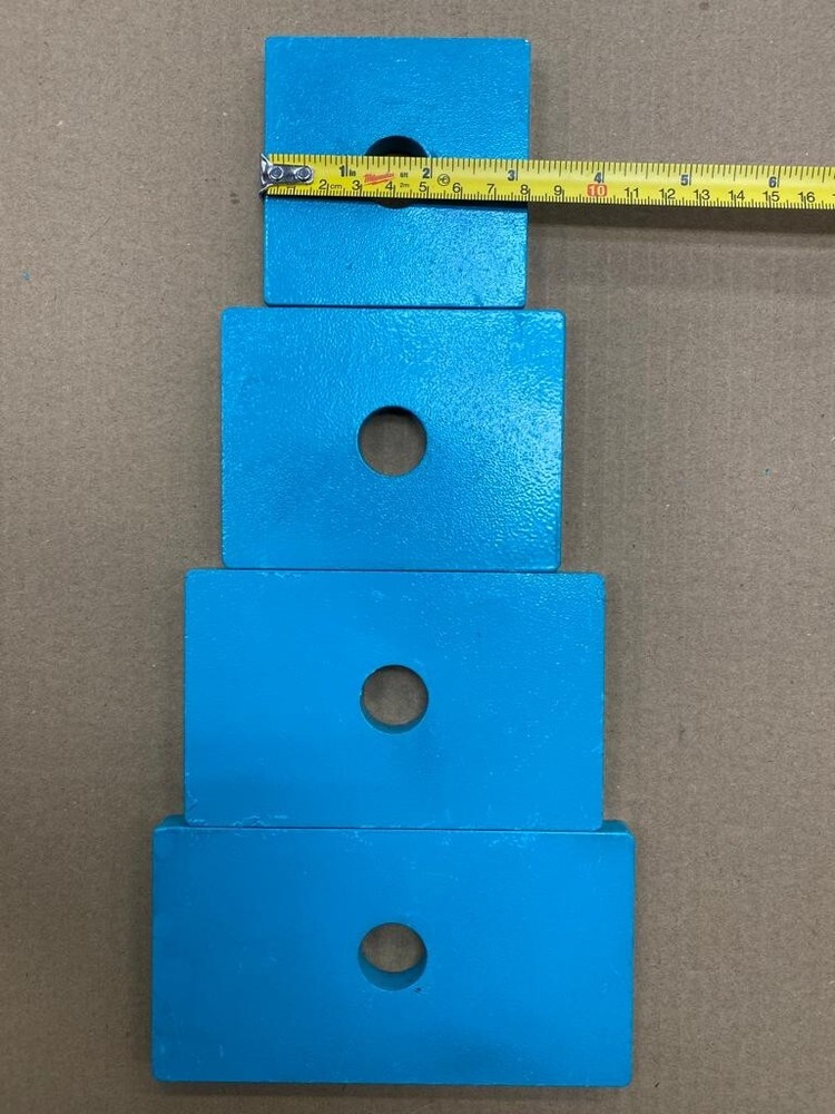 SET#90 Auto Body Frame Machine repair Tool Plates pulling Collision clamps