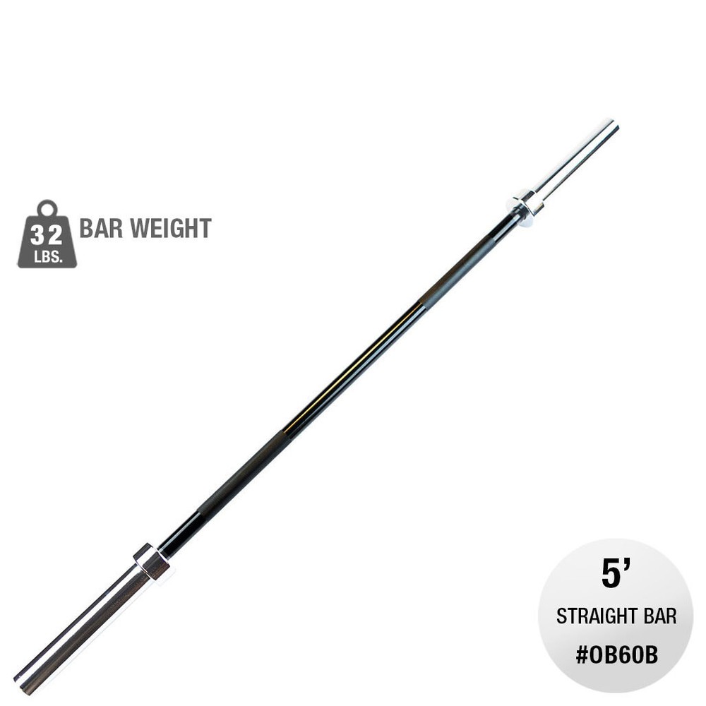Body-Solid Short 5 ft. Olympic Bar