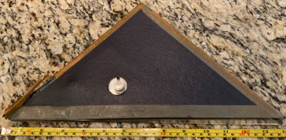 Unique Drafting Square 10” Adjustable Triangle No. 2115 Vintage Made in England